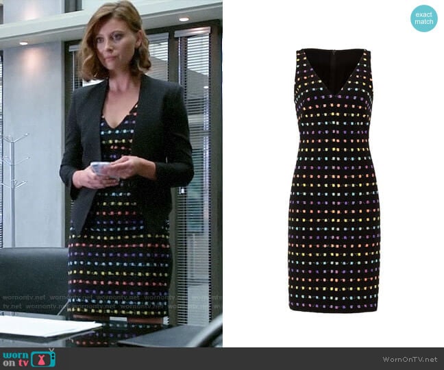 Diane von Furstenberg Minetta Dress worn by Peyton Charles (Aly Michalka) on iZombie