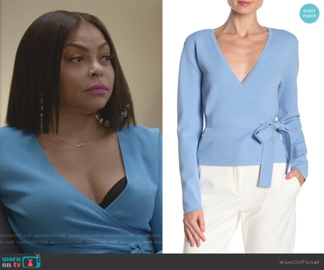 Linda Sweater by Diane von Furstenberg worn by Cookie Lyon (Taraji P. Henson) on Empire