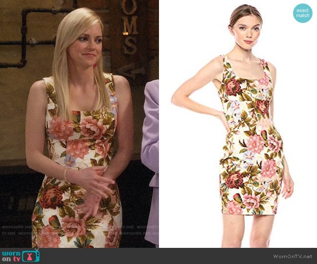 Guess Chantel Dress worn by Christy Plunkett (Anna Faris) on Mom