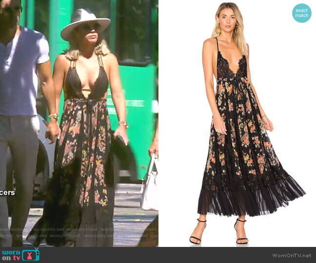 I'll Take You Farther Dress by Hah worn by Teddi Mellencamp Arroyave on The Real Housewives of Beverly Hills