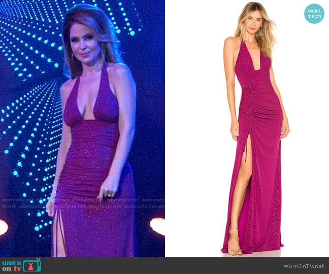 h:ours Alfie Gown worn by Olivia Falconeri (Lisa Lo Cicero) on General Hospital