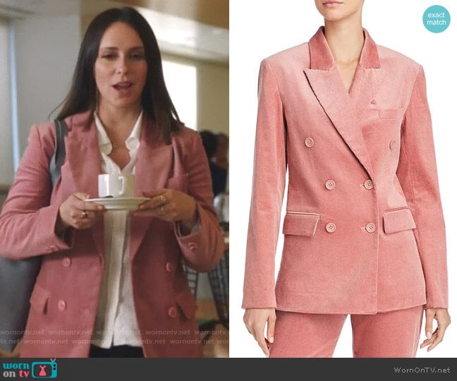 WornOnTV: Maddie’s pink corduroy blazer on 9-1-1 | Jennifer Love Hewitt ...