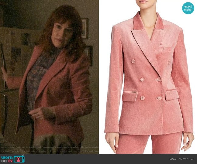 Joie Markina Corduroy Blazer worn by Mary Andrews (Molly Ringwald) on Riverdale