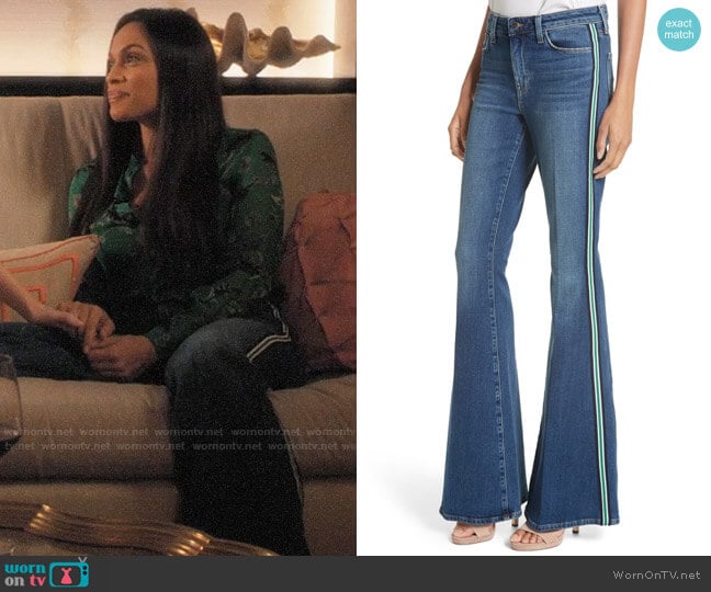 L'Agence Solana Jeans worn by Jane Ramos (Rosario Dawson) on Jane the Virgin