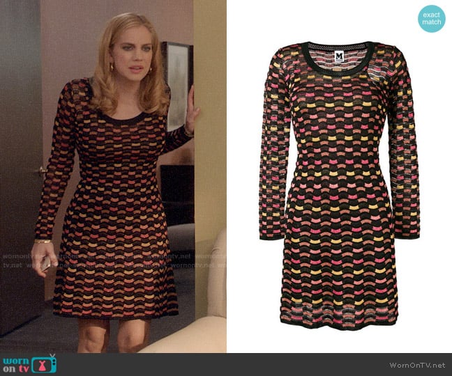 M Missoni Wave Knit Sweater Dress worn by Amy Brookheimer (Anna Chlumsky) on Veep