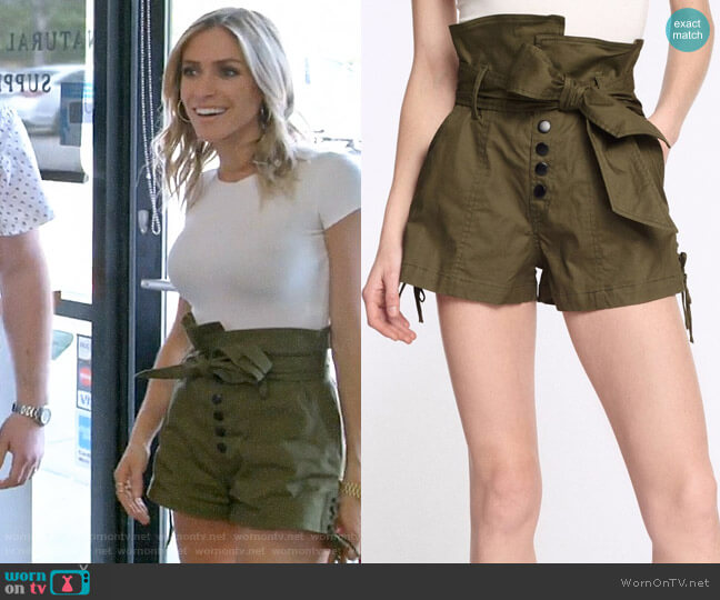 Marissa Webb Gia Shorts worn by Kristin Cavallari on Very Cavallari