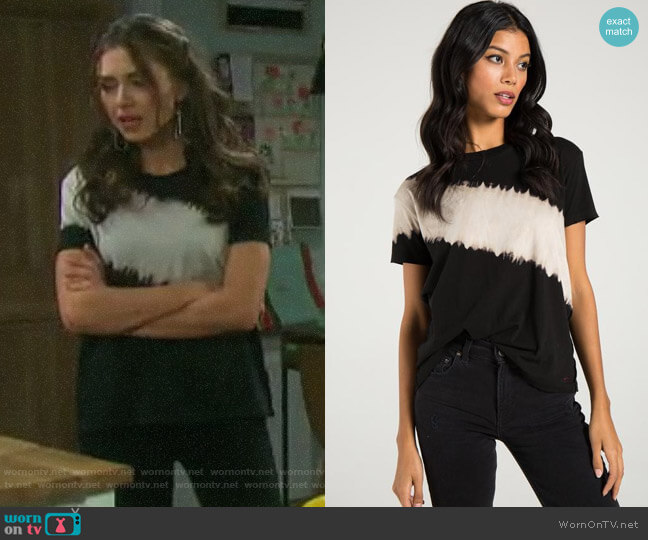 n:Philanthropy Shanghai tee worn by Ciara Brady (Victoria Konefal) on Days of our Lives