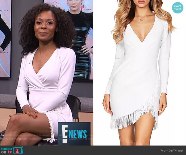 Fever Dress by Nookie worn by Zuri Hall on E! News