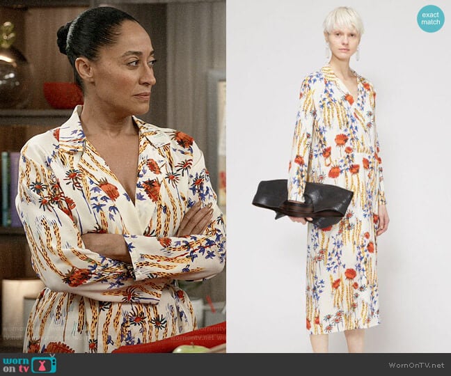 Rachel Comey Sunder Dress worn by Rainbow Johnson (Tracee Ellis Ross) on Black-ish