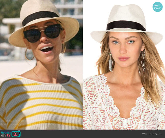 Rag & Bone Panama Hat worn by Kristin Cavallari on Very Cavallari