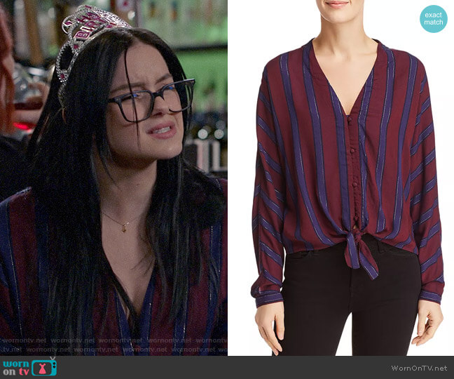 Rails Janeiro Stripe Sloan Top worn by Alex Dunphy (Ariel Winter) on Modern Family