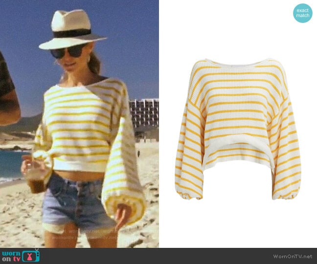 Saylor Rocco Sweater worn by Kristin Cavallari on Very Cavallari