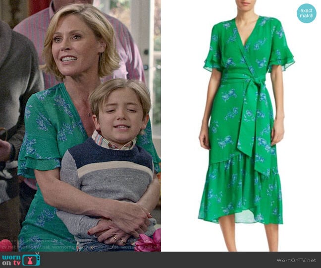 Tanya Taylor Blaire Dress worn by Claire Dunphy (Julie Bowen) on Modern Family