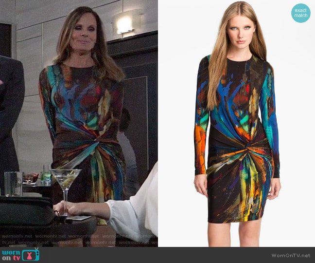 Ted Baker Pennii Dress worn by Lucy Coe (Lynn Herring) on General Hospital