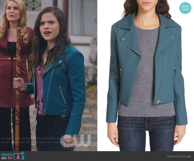 Ted Baker Nisah Jacket worn by Maggie Vera (Sarah Jeffery) on Charmed