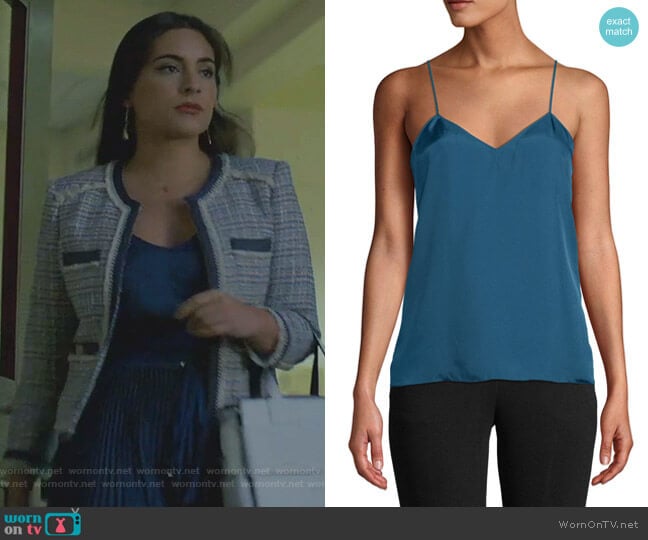 Mendini Camisole by Tibi worn by Cristal Jennings (Daniella Alonso) on Dynasty