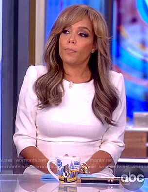 Sunny’s white dress on The View