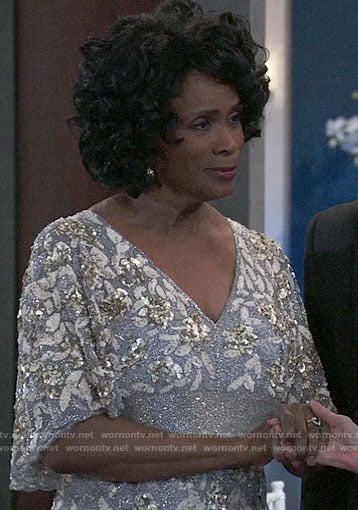 Yvonne’s gown at the Nurse’s Ball on General Hospital