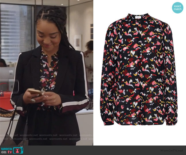 WornOnTV: Kat’s print blouse and blazer on The Bold Type | Aisha Dee ...