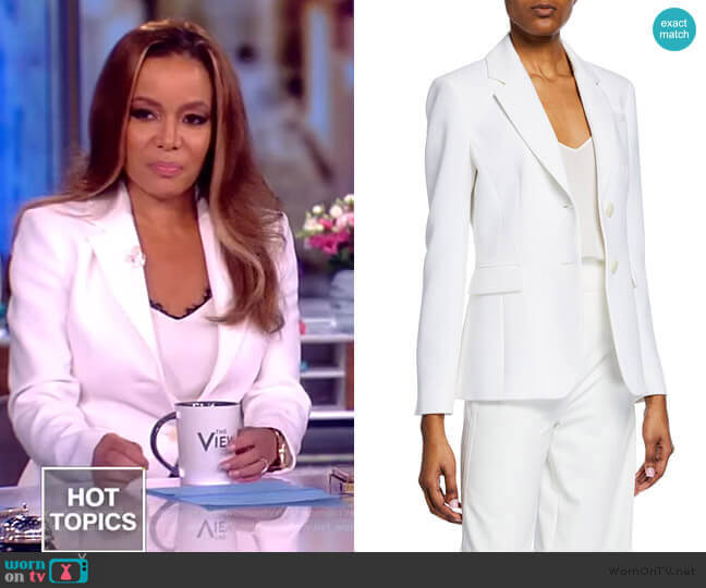 Fenice Blazer by Altuzarra worn by Sunny Hostin on The View