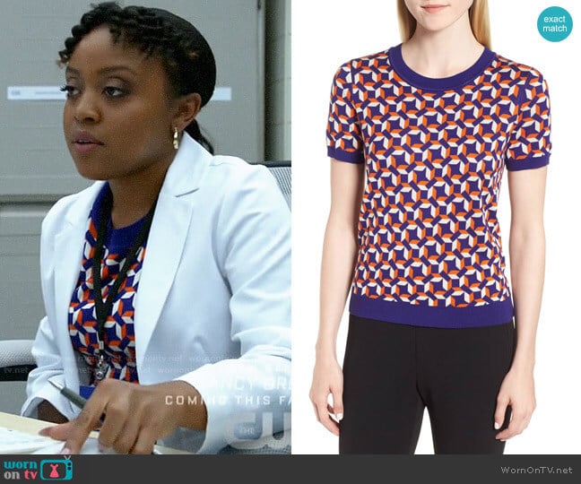 BOSS Felisabeth Sweater worn by Charlie on iZombie