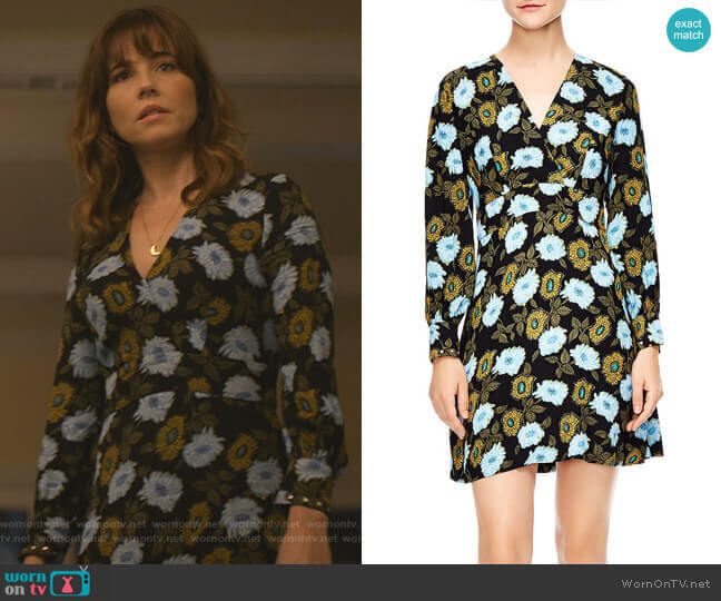 Brut Dress by Sandro worn by Judy Hale (Linda Cardellini) on Dead to Me