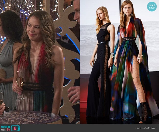 Resort 2018 Collection by Elie Saab worn by Liza Miller (Sutton Foster) on Younger