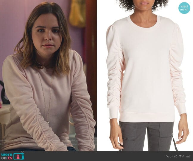 Hencia Sweatshirt by Joie worn by Grace Russell (Bailee Madison) on Good Witch