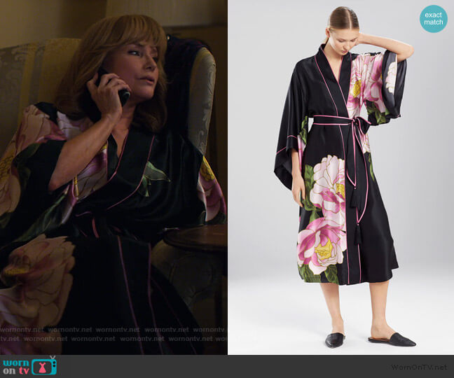 Clair De Lune Robe by Josie Natori worn by Dorothy Walker (Rebecca De Mornay) on Jessica Jones