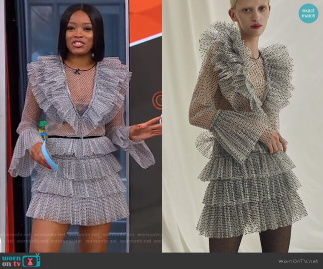 AW18 Collection by Kalmanovich worn by Keke Palmer on Good Morning America