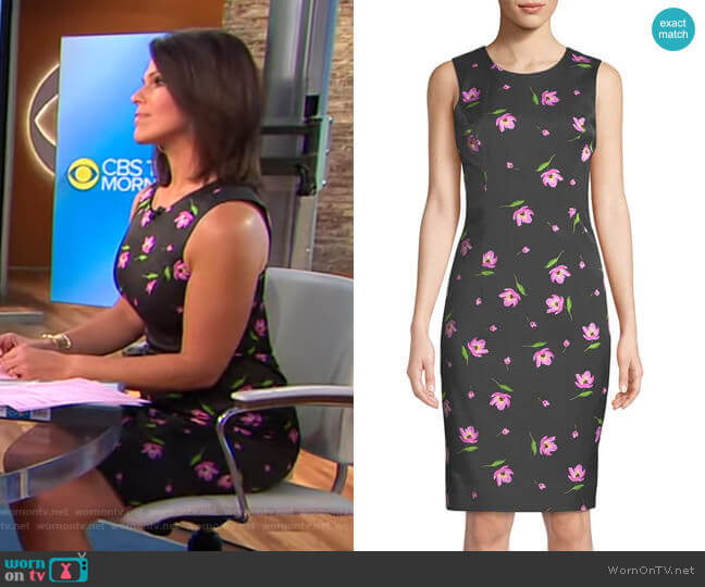 Milly Kendrea Dress worn by Dana Jacobson on CBS Mornings