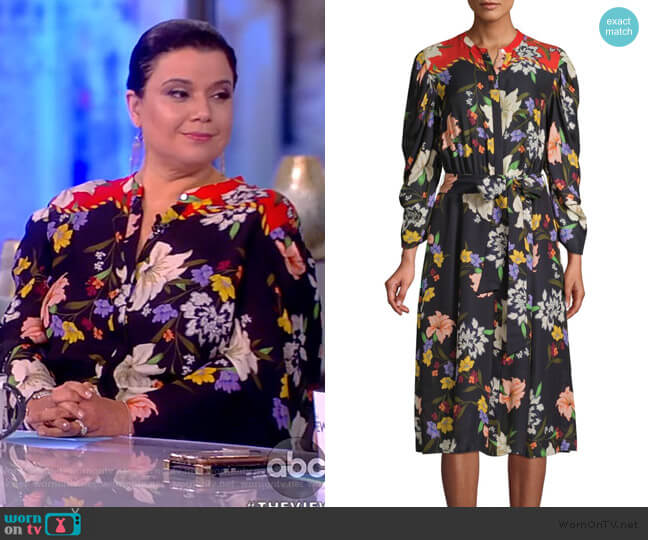 WornOnTV: Ana’s floral print dress on The View | Ana Navarro | Clothes ...