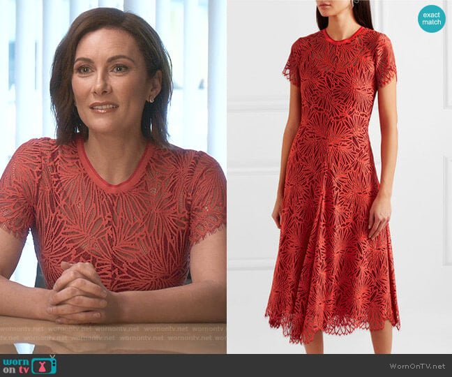 Lace Midi Dress by Proenza Schouler worn by Quinn (Laura Benanti) on Younger