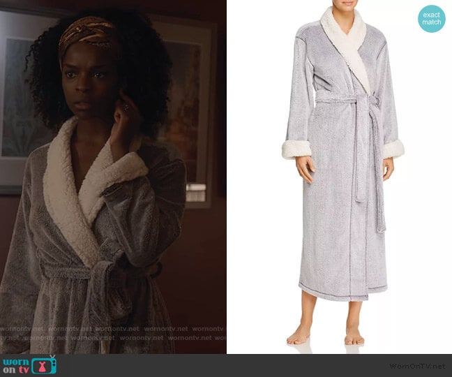 Sherpa Robe by Natori worn by Angela Archer (Samantha Marie Ware) on What/If