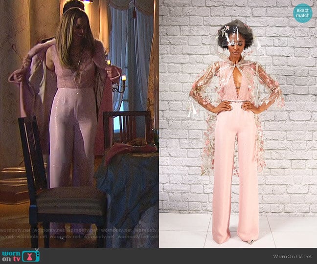 Christina Jumpsuit - Spring Evolution 2019 Collection by Randi Rahm worn by Hannah Brown on The Bachelorette