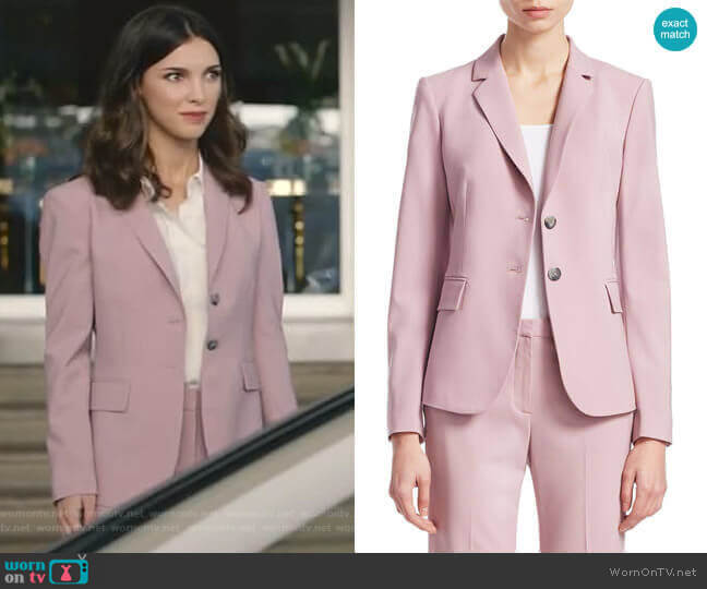 WornOnTV: Alicia’s pink suit on Grand Hotel | Denyse Tontz | Clothes ...