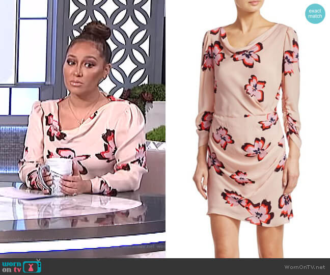 Grace Dress by A.L.C. worn by Adrienne Houghton on The Real