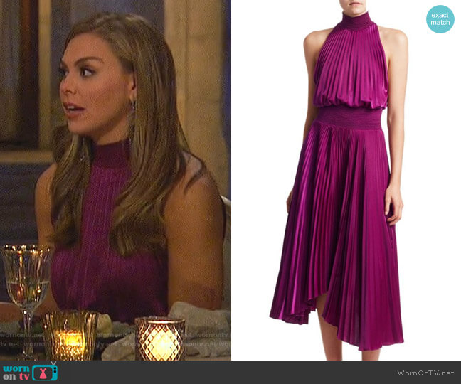 Renzo Dress by A.L.C. worn by Hannah Brown  on The Bachelorette