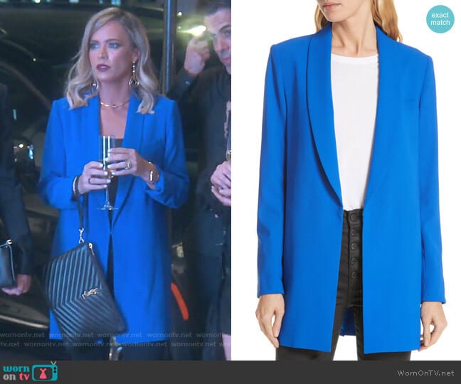 Jace Blazer by Alice + Olivia worn by Teddi Mellencamp Arroyave on The Real Housewives of Beverly Hills