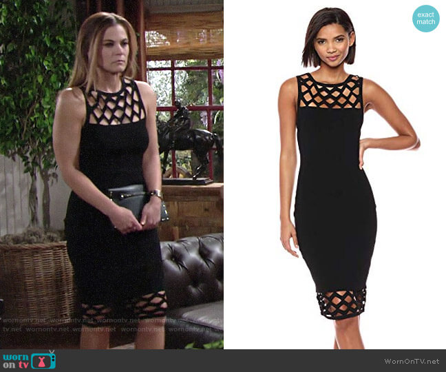 Bailey 44 Shake Your Groove Thing Dress worn by Phyllis Newman (Gina Tognoni) on The Young & the Restless
