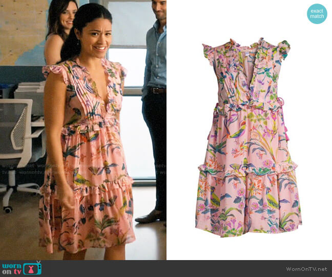 Banjanan Chandra Dress worn by Jane Villanueva (Gina Rodriguez) on Jane the Virgin