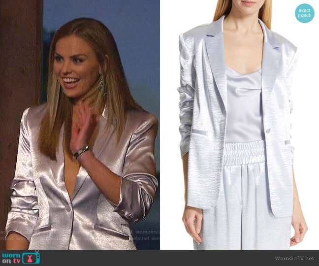 Kylie Jacket by Cinq a Sept worn by Hannah Brown on The Bachelorette