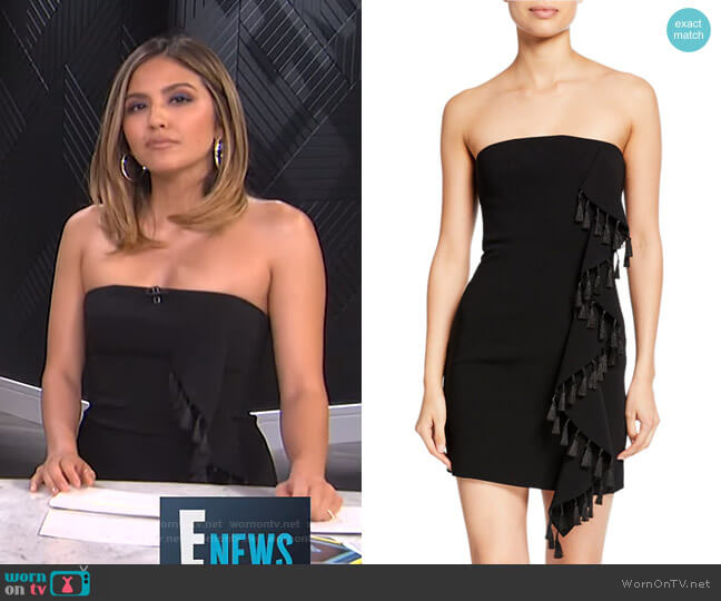 Nat Dress by Cinq a Sept worn by Erin Lim  on E! News
