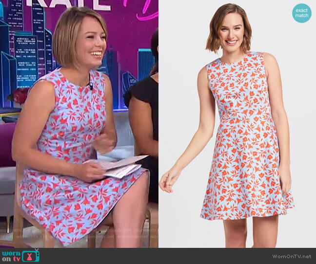 The Madeline Mackenzie Dress by Draper James worn by Dylan Dreyer  on Today