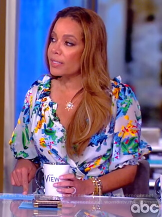 Sunny’s floral dress on The View