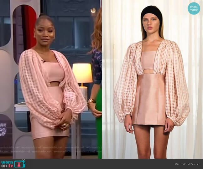 SS19 Collection by Kalmanovich worn by Keke Palmer on Good Morning America