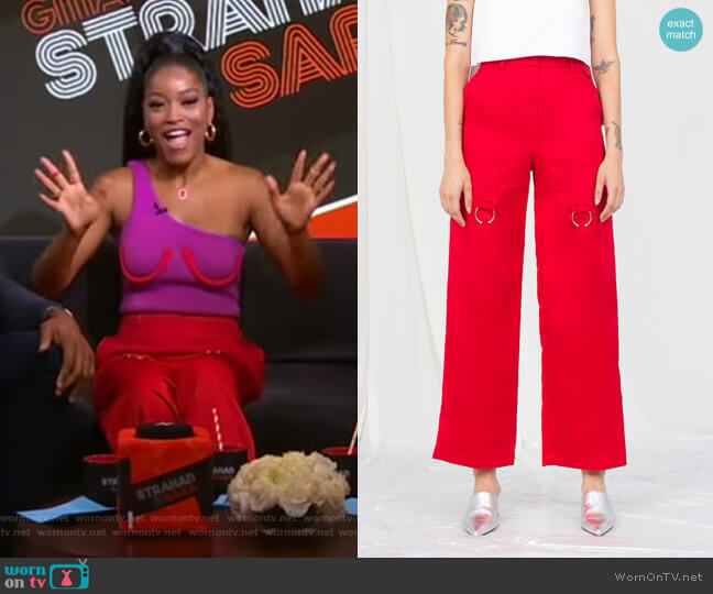 SS19 Collection by I Waited For You worn by Keke Palmer on Good Morning America