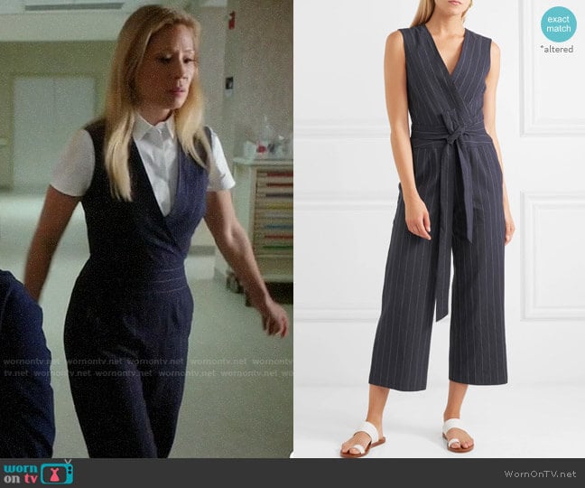 L'Agence Joslyn Jumpsuit worn by Joan Watson (Lucy Liu) on Elementary