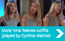 More Nina Reeves Fashion (Played by Cynthia Watros)