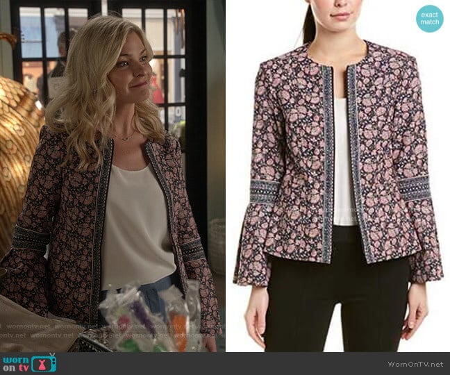 Oscar Jacket by Nanette Lepore worn by Stephanie Borden (Kylee Evans) on Good Witch